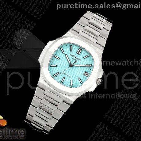DD공장 파텍필립 노틸러스 5711 스틸 티파니블루다이얼 브레이슬릿 Nautilus 5711 DDF 1:1 Best Edition Tiffany Blue Dial on SS Bracelet DD330 Super Clone