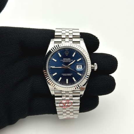 VS공장 롤렉스 데이저스트 41 블루다이얼 플루티드베젤 쥬빌레브레이슬릿 3235 DateJust 41 126334 904L SS VSF 1:1 Best Edition Blue Dial on Jubilee Bracelet VS3235