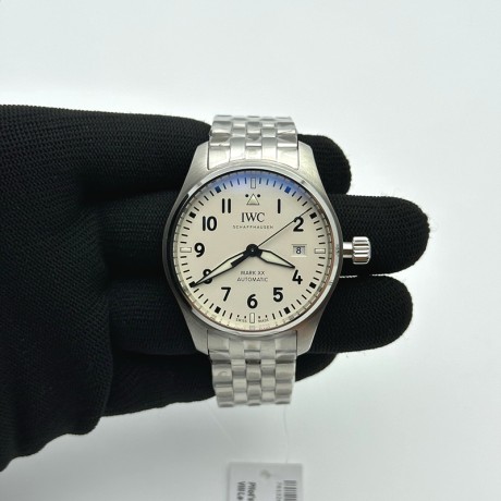 V7공장 IWC 파일럿 마크20 화이트다이얼 브레이슬릿