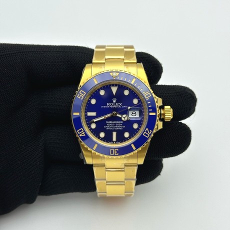 VS공장 롤렉스 서브마리너 41 옐로우골드금통 블루다이얼 3235무브먼트 청금통 Submariner 126618LB YGIYG BlueVSF VS3235