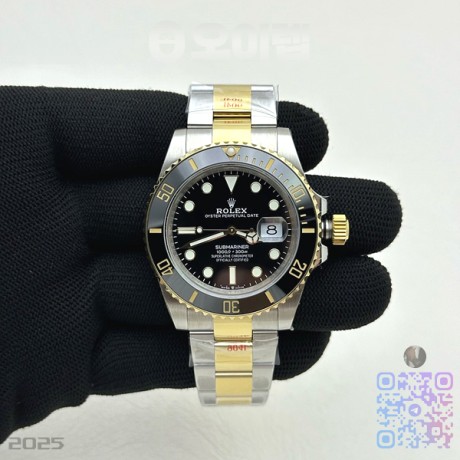 GM공장 롤렉스 신형 서브마리너 흑콤 브레이슬릿 Submariner 126613LN 904 YG/SS Blk GMF A3235