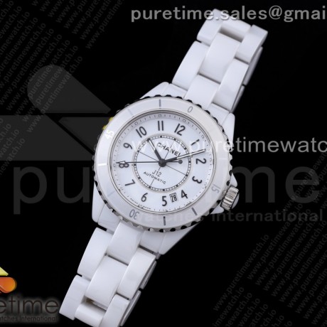 BV공장 샤넬 38 세라믹 화이트다이얼 H5700 38mm BVF 1:1 Best Edition White Ceramic White Dial on Bracelet MIYOTA 9015