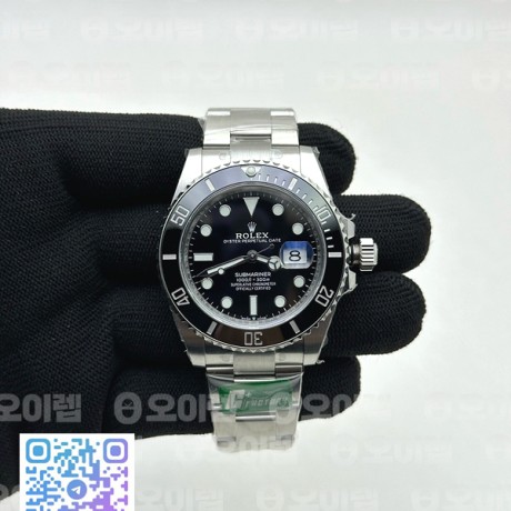 C+공장 롤렉스 서브마리너 41 블랙데이트 스틸 블랙다이얼 브레이슬릿 Submariner 126610 LN Black Ceramic Bezel 904L Steel C+F 1:1 Best Edition Black Dial On 904L Bracelet VR3235 씨플러스