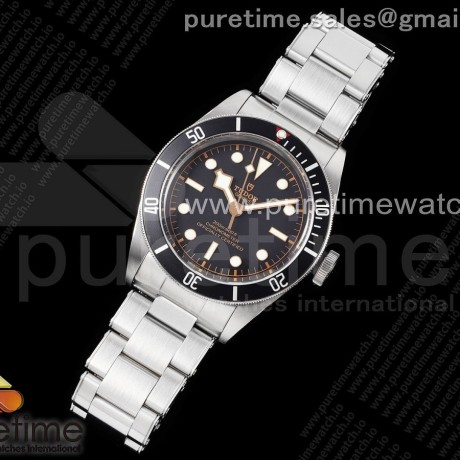 ZF공장 튜더 헤리티지 블랙베이 41 블랙베젤 블랙다이얼 브레이슬릿 Heritage Black Bay Black Bezel ZF 1:1 Best Edition on SS Bracelet A2824 V5