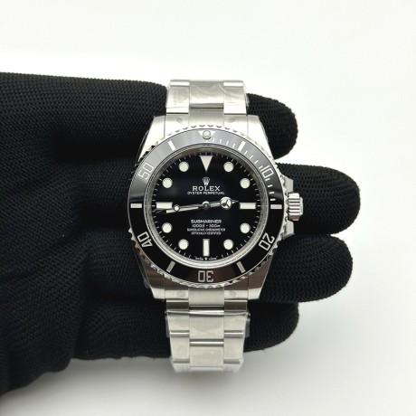 VS공장 롤렉스 서브마리너 41 신형 논데이트 스틸 브레이슬릿 Submariner 41mm 124060 No Date 904L Steel VSF 1:1 Best Edition Black Dial (SBF)