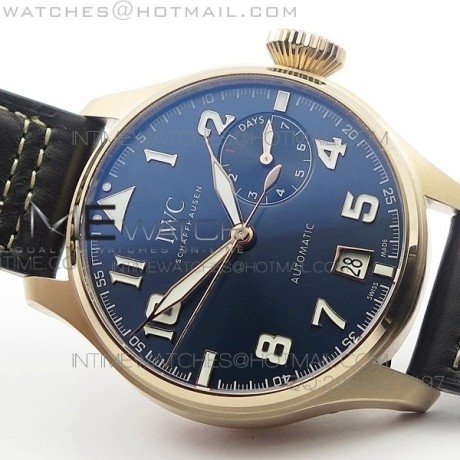 ZF공장 IWC 빅파일럿 로즈골드금통 어린왕자 가죽스트랩 500909  IWC Big Pilot RG Le Petit Prince Edition