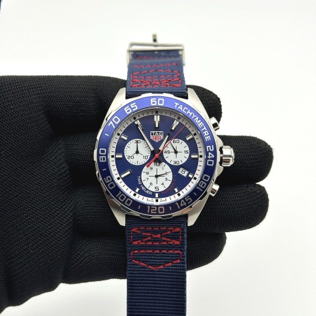 XT공장 F1 블루다이얼 쿼츠 Tag F1 Chrono SS/NY Blue XTF Swiss Qtz