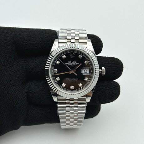 BP공장 롤렉스 데이저스트2 스틸 블랙다이얼 다이아인덱스 Rolex DateJust2 SS&Black Dial Diamond Index 신형브레스렛