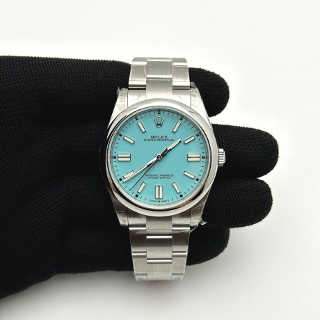 VS공장 롤렉스 오이스터퍼페츄얼 41 티파니블루다이얼 브레이슬릿 Oyster Perpetual 124300 41mm VSF 1:1 Best Edition 904L Steel Tiffany Blue Dial VS3235