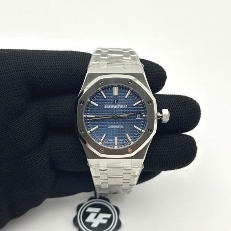 ZF공장 오데마피게 로얄오크 15450 블루다이얼 브레이슬릿 Royal Oak 37mm 15450ST SS/SS Blue ZF A3120