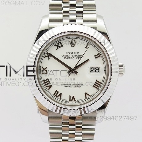 BP공장 롤렉스 데이저스트2 스틸 화이트다이얼 로만인덱스 Rolex DateJust2 SS&White Dial Roman Index 신형브레스렛
