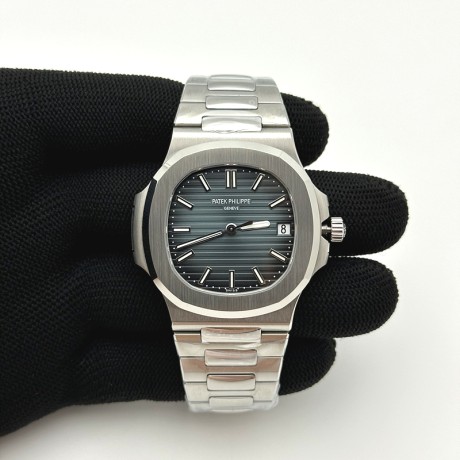 DD공장 파텍필립 노틸러스 5711 블루다이얼 브레이슬릿 Nautilus 5711 DDF 1:1 Best Edition 2018 Blue Dial on SS Bracelet DD330 Super Clone V2