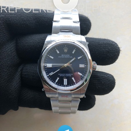 GM공장 오이스터 36미리 블루다이얼 3230 Oyster Perpetual 36mm 126000 GMF 1:1 Best Edition 904L Steel Blue Dial on SS Bracelet SA3230
