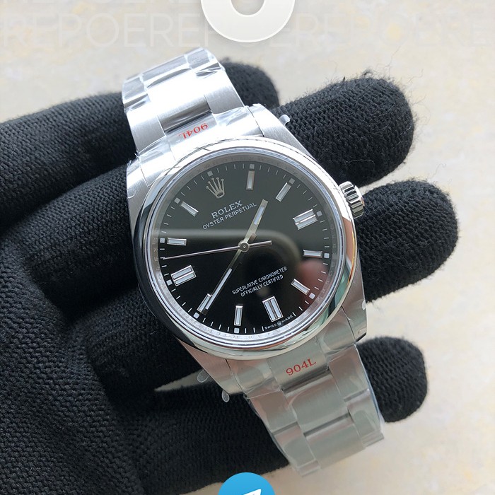 GM공장 오이스터 36미리 블랙다이얼 3230 Oyster Perpetual 36mm 126000 GMF 1:1 Best Edition 904L Steel Black Dial on SS Bracelet SA3230