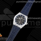 LF공장 제니스 클레식 블루다이얼 거미스트랩 Defy Classic LF 1:1 Best Edition Skeleton Blue Dial on Blue Gummy Strap A2892