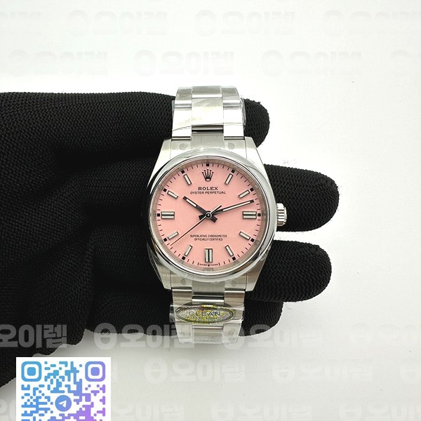 CLEAN공장 롤렉스 오이스터퍼페츄얼 36 핑크다이얼 브레이슬릿 클린공장 Oyster Perpetual 126000 36mm Clean 1:1 Best Edition 904L Steel Pink Dial VR3230