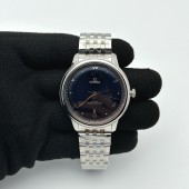 VS공장 오메가 드 빌 스틸 블루다이얼 브레이슬릿 De Ville Date SS VSF 1:1 Best Edition Blue Dial on SS Bracelet A8800