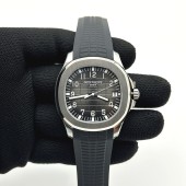 DD공장 파텍필립 아쿠아넛 5167 그레이다이얼 블랙러버스트랩 Aquanaut Ref.5167 Black SS/RU Grey/Num DDF DD330