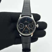 ZF공장 V5 IWC 포르투기저500703 세븐데이즈 부엉이 IWC Portuguese 500703 Seven Days 스틸 블랙