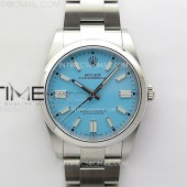 CLEAN공장 롤렉스 오이스터퍼페츄얼 41 티파니블루다이얼 브레이슬릿 클린공장 Oyster Perpetual 124300 41mm 904L Clean 1:1 Best Edition Tiffany Blue Dial On SS Bracelet VR3235