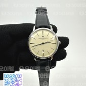 FK공장 바쉐론콘스탄틴 패트리모니 화이트다이얼 가죽스트랩 Patrimony Date SS White Dial on Black Leather Strap MIYOTA 9015