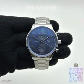 AZ공장 IWC 포르투기저 블루다이얼 브레이슬릿 3716 Portuguese Chrono IW3716 SS AZF 1:1 Best Edition Blue Dial on SS Bracelet A69355