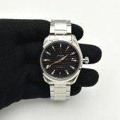 VS공장 오메가 씨마스터 아쿠아테라 150m 블랙다이얼 스틸핸즈 브레이슬릿 41mm Aqua Terra 150M Master Chronometers Black Dial SS Hand on SS Bracelet A8900 Super Clone