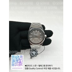 국내배송!! ZF공장 오데마피게 로얄오크 15450 그레이다이얼 브레이슬릿 (고유번호 ozf124)