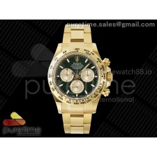 APS공장 롤렉스 데이토나 그린다이얼 옐로우골드금통 브레이슬릿 2025 Daytona 126508 APSF 1:1 Best Edition Green/YG Dial on YG Bracelet SH4131