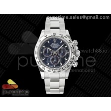 APS공장 롤렉스 데이토나 스틸 블루다이얼 브레이슬릿 2025 Daytona 126509 APSF 1:1 Best Edition Blue Dial on SS Bracelet SH4131