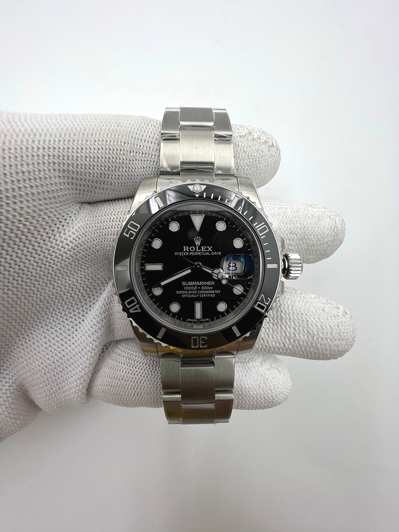 국내배송!! VS공장 롤렉스 서브마리너 40 블랙데이트 브레이슬릿 3135 (고유번호 VG38)