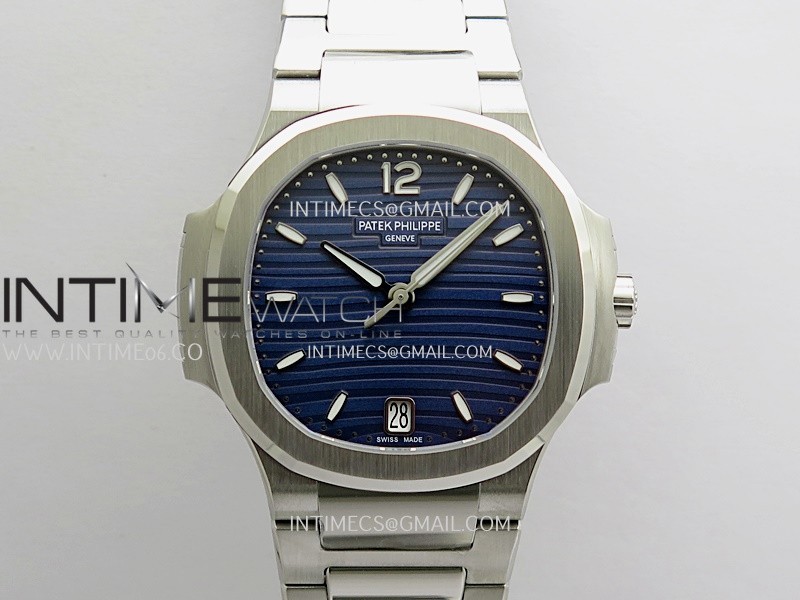[26.01 UP] DD공장 파텍필립 노틸러스 레이디 7118 스틸 블루다이얼 브레이슬릿 Nautilus 7118 Ladies SS DDF 1:1 Best Edition Blue Dial On SS Bracelet Super Clone DD26-330