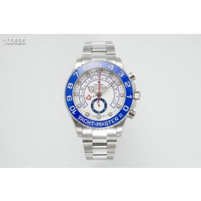 KF공장 롤렉스 요트마스터2 스틸 화이트다이얼 브레이슬릿 YachtMaster II 116689 SS KF 1:1 Best Edition Blue Ceramic Bezel White Dial on SS Bracelet A7750