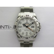 QF공장 롤렉스 익스플로러2 화이트다이얼 브레이슬릿 Explorer II 42mm 226570 904L SS QF 1:1 Best Edition White Dial on Bracelet SH3285 CHS